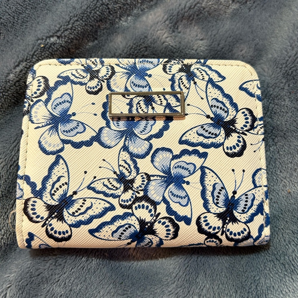Blue Butterfly Wallet